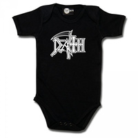 Death Logo Organic Baby Bodysuit