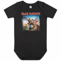 Iron Maiden The Trooper Baby Organic Bodysuit