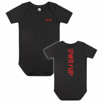 AC/DC Pwr Up Baby Organic Bodysuit