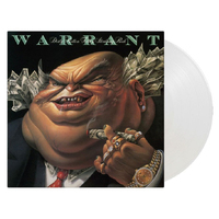 Warrant Dirty Rotten Filthy Stinking Rich Clear Vinyl LP Record Limited Edition