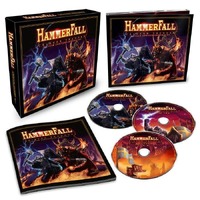 Hammerfall Crimson Thunder 3 CD Box Set Limited Edition