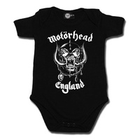 Motorhead England Organic Baby Bodysuit 0-18 Months
