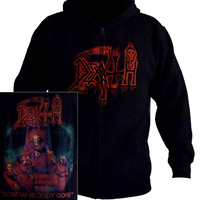 bloody scream gore death hoodie shirt