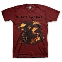 Black Sabbath 13 Maroon Shirt [Size: XL]