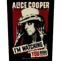 Alice Cooper Im Watching You Back Patch