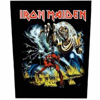 Iron Maiden The Number Of The Beast Back Patch