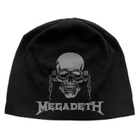 Megadeth Vic Logo Jersey Beanie Hat