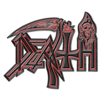 Death Human Logo Metal Pin Badge