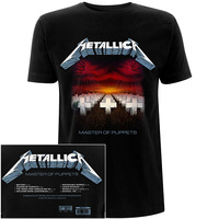 Metallica Master Of Puppets Tracks Shirt