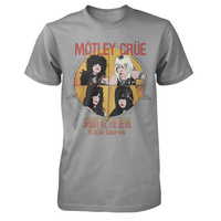 Motley Crue Shout At The Devil Vintage Grey Shirt
