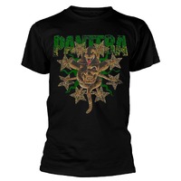 Pantera Skull & Snake Diamante Embellished Shirt