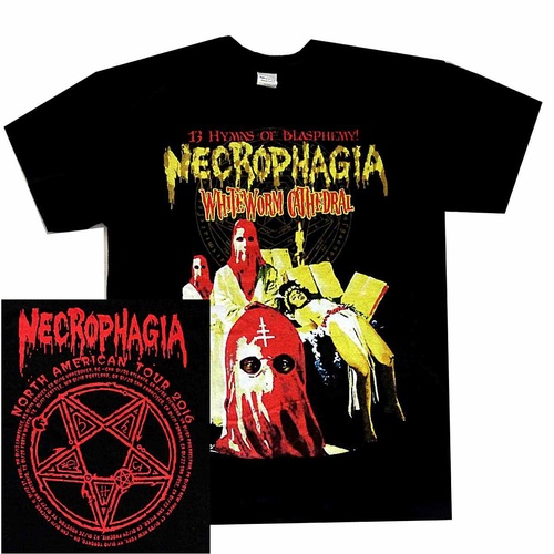 Necrophagia Occult Necro Tour Shirt [Size: S]
