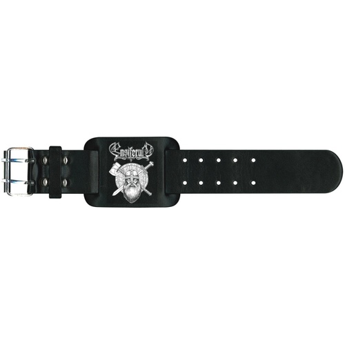 Ensiferum Sword & Axe Leather Wristband