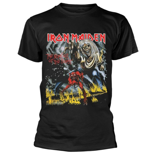 Iron Maiden Number Of The Beast Classic Shirt [Size: S]