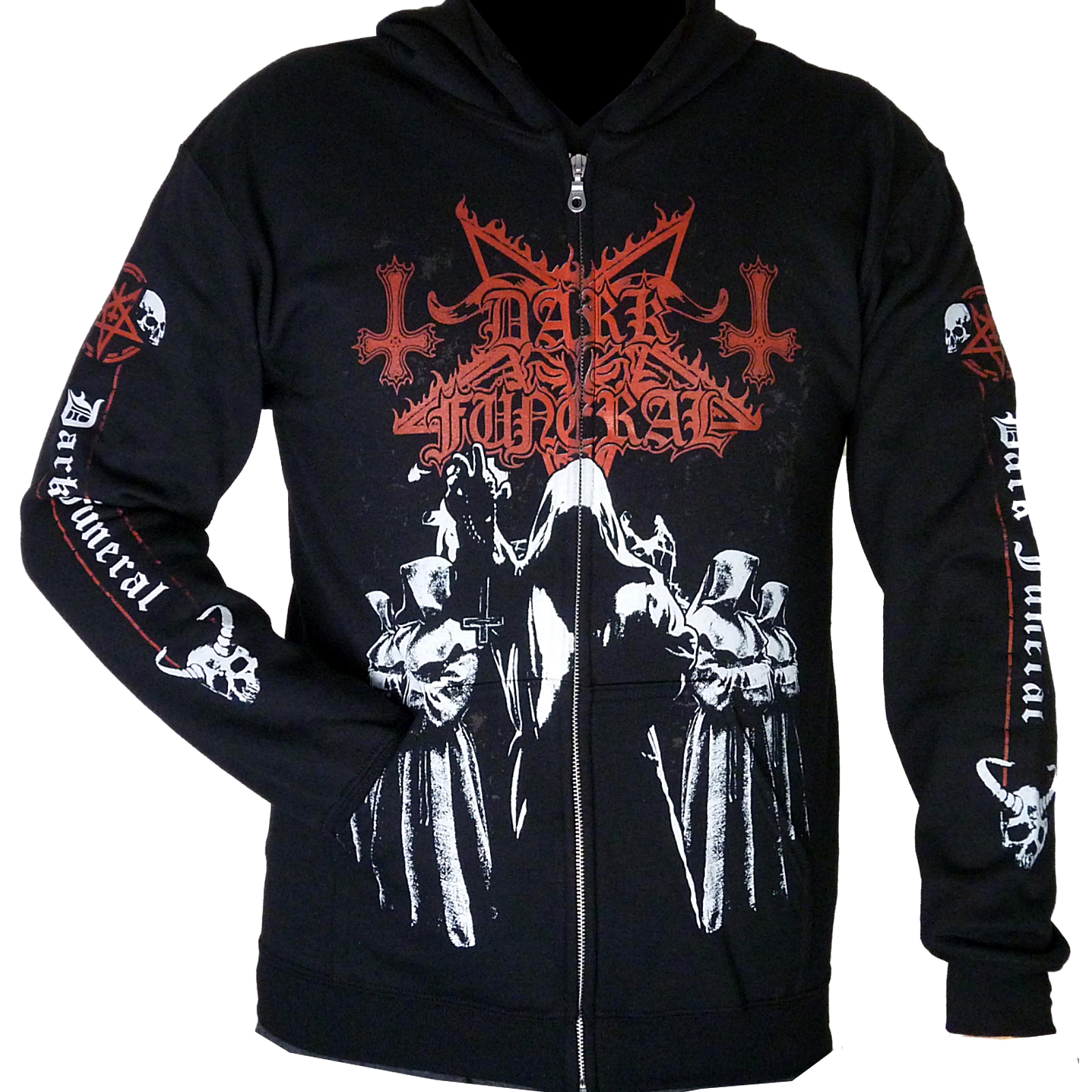 Polerón Dark Funeral Logo Rock Black Metal Abominatron Polerón Dark Funeral Logo Rock Black Metal Abominatron