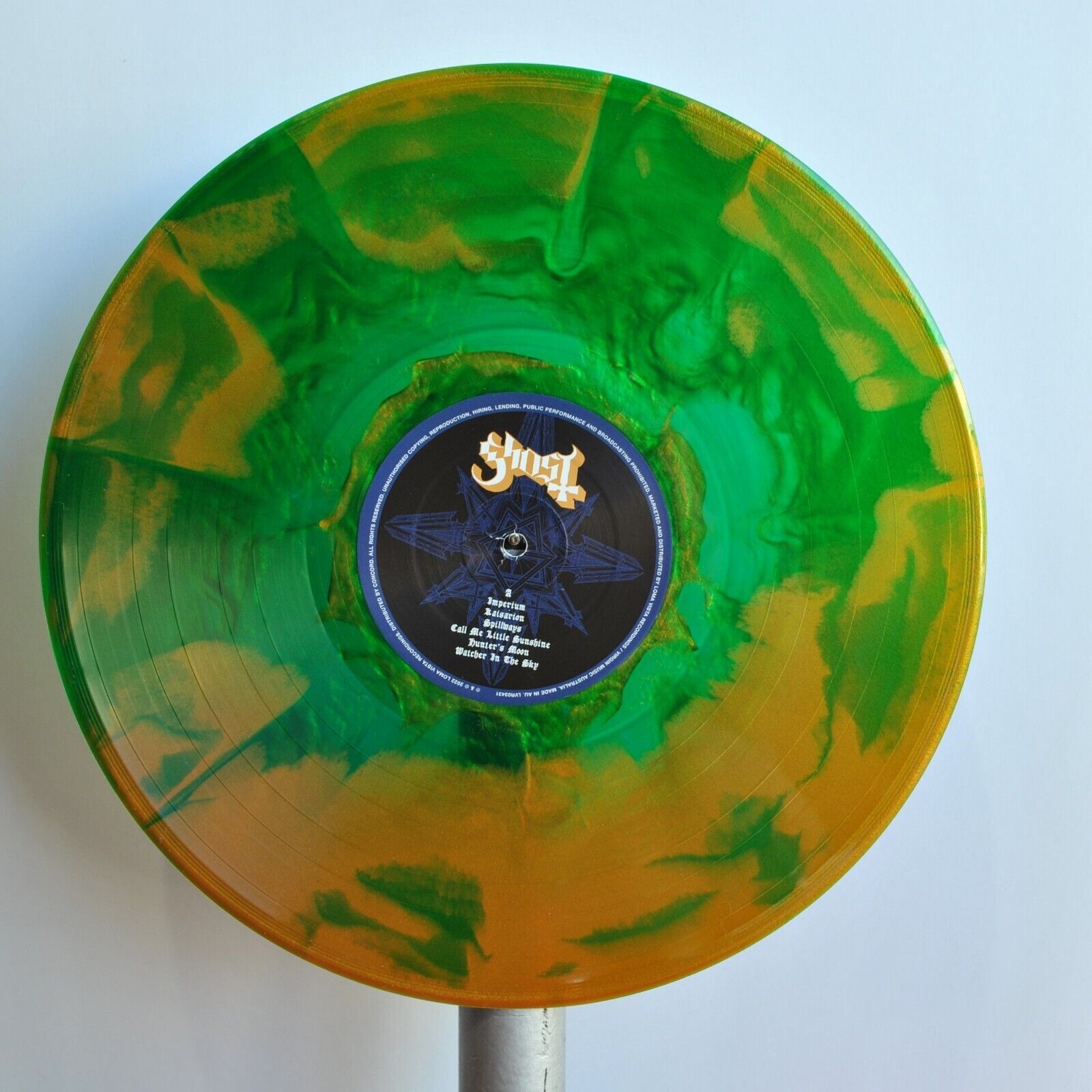 Ghost Impera Green & Gold Smash Colored Vinyl LP 28 Page Booklet