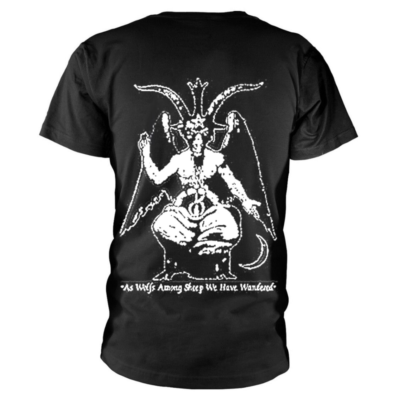 baphomet band shirt