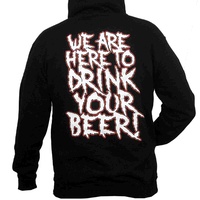 Alestorm Here To Drink Your Beer Hoodie S-XXL Hooded Sweatshirt Metal Band Hoody