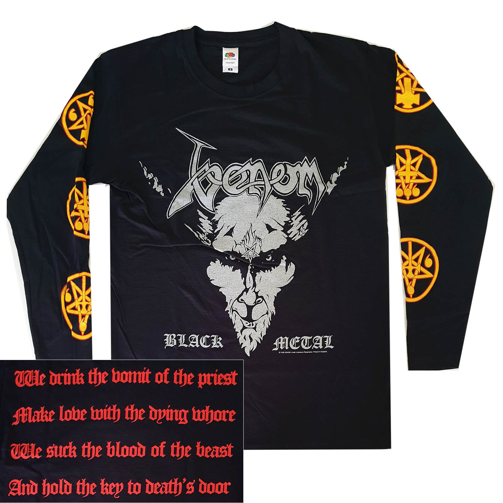 Metal and rock sweatshirts for lovers of hard music. CAVALERA