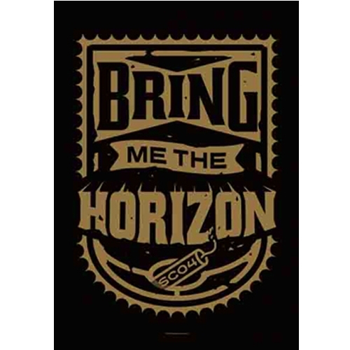bring me the horizon dynamite shield poster flag bring me the horizon dynamite shield poster flag