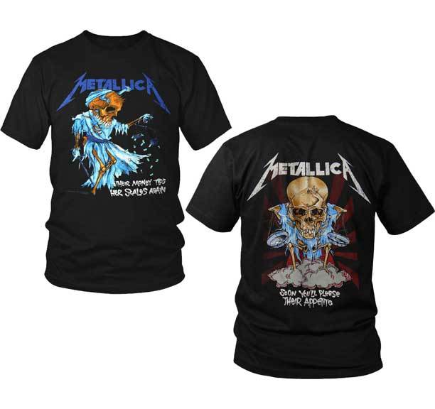 metallica doris t shirt