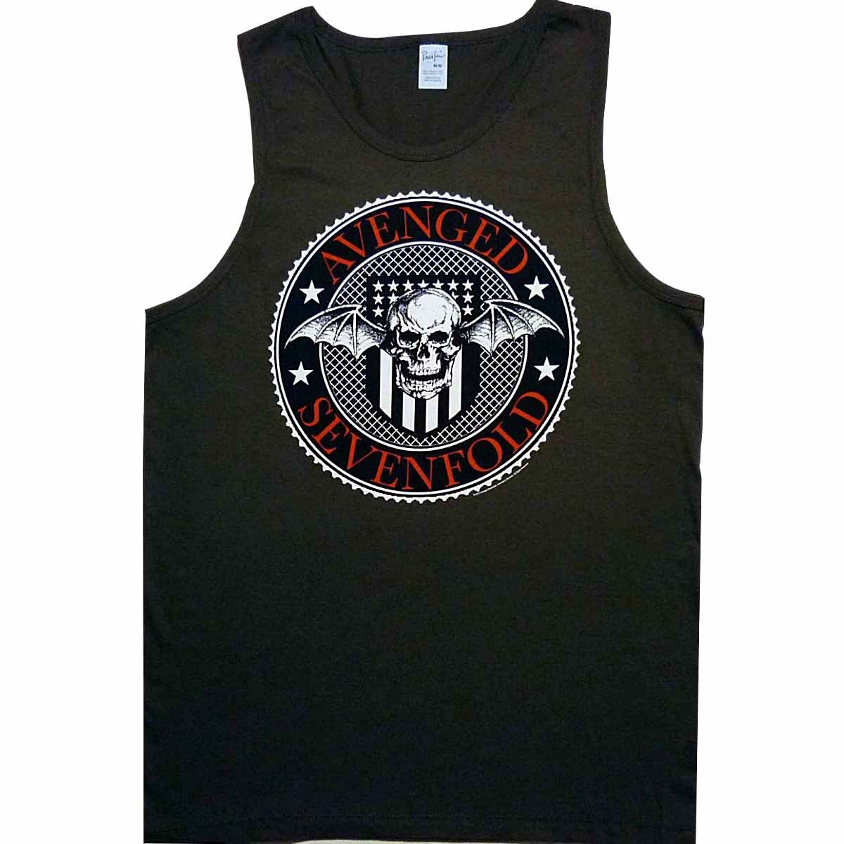 Avenged Sevenfold Presidential Seal Tank Top [Size: S]