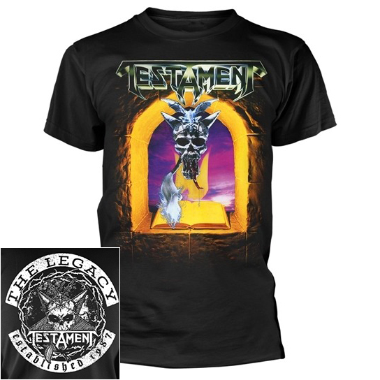 Authentic TESTAMENT Legacy Album Cover T-Shirt S M L XL XXL Official NEW