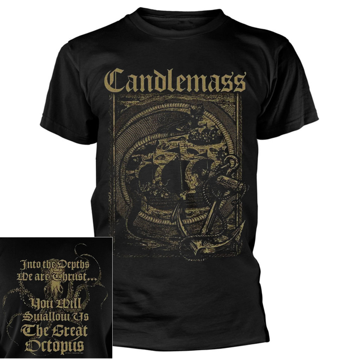 Candlemass The Great Octopus Shirt Candlemass The Great Octopus Shirt