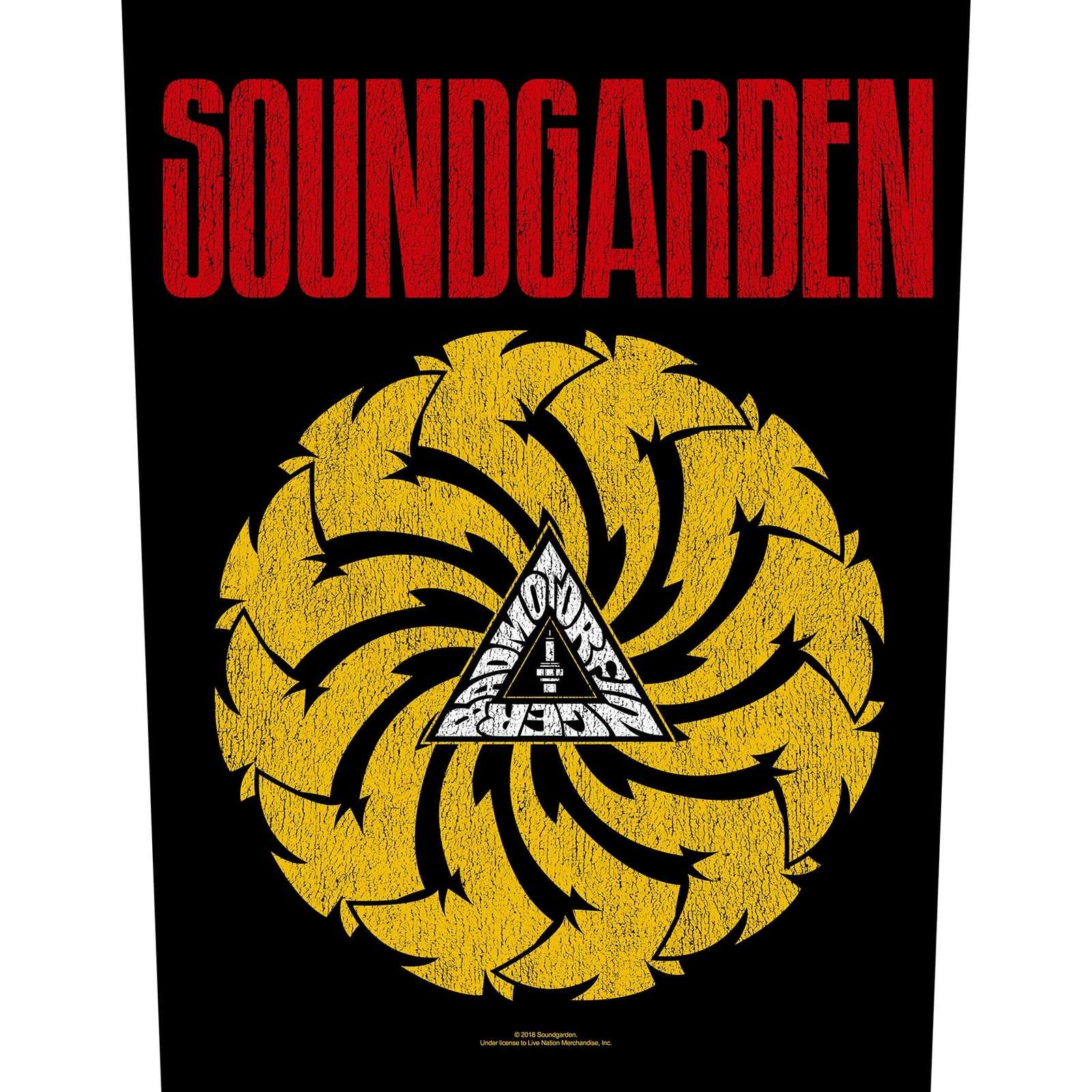 Soundgarden Badmotorfinger Back Patch - 