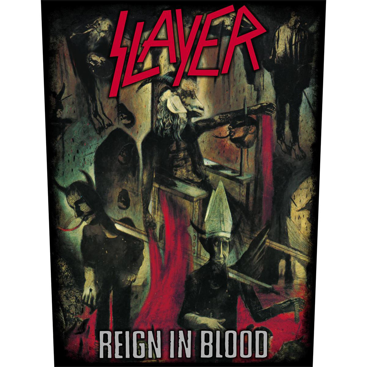 Slayer - Haunting The Chapel Standard Patch