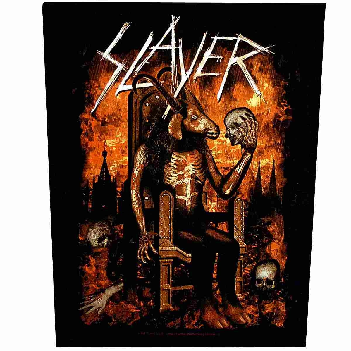 Slayer - Patch - Back Patches - Patch Keychains Stickers -  -  Biggest Patch Shop worldwide