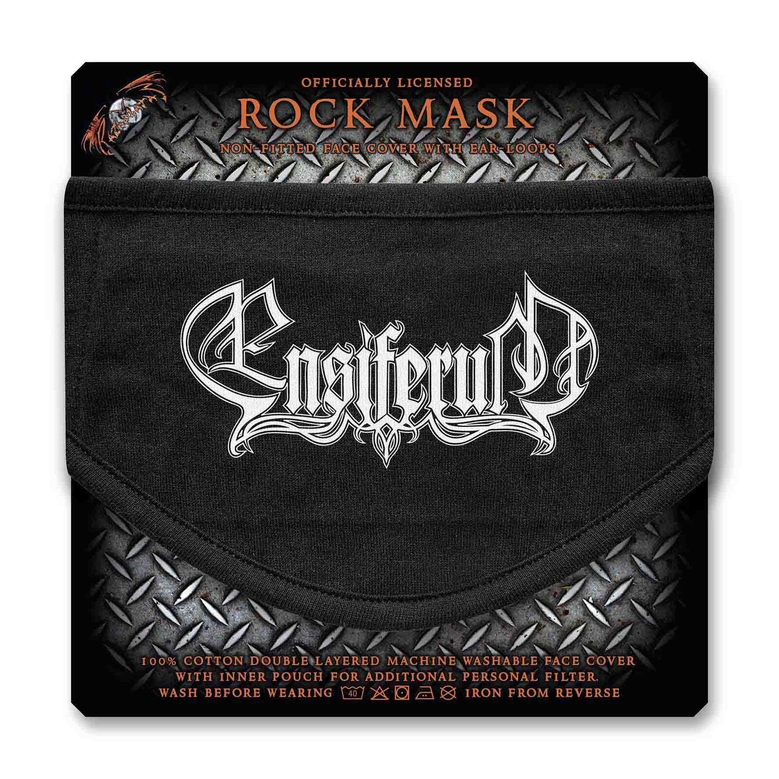 Ensiferum Logo Face Cover Rock Mask Ensiferum Logo Face Cover Rock Mask
