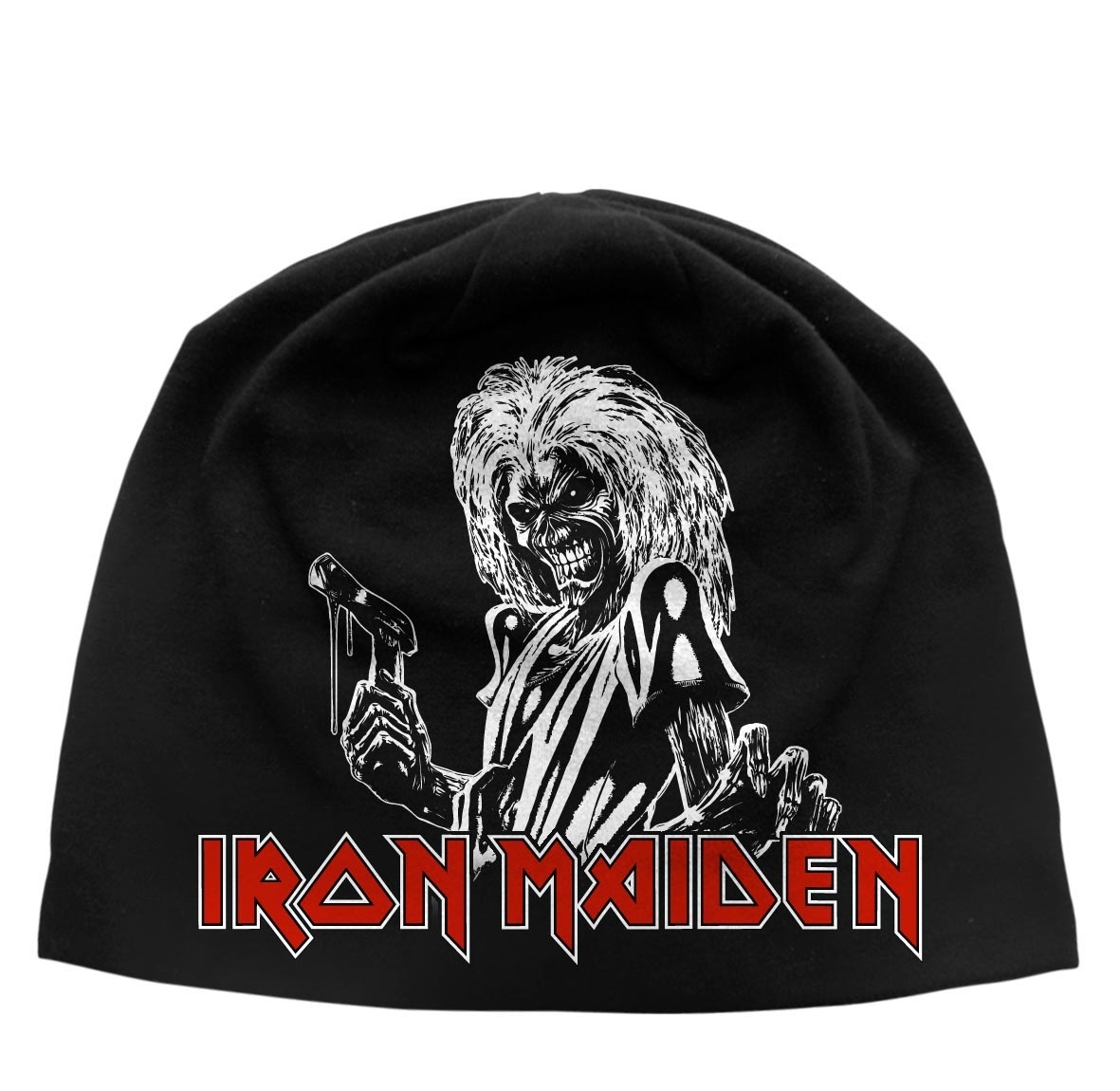 Iron Maiden Killers Jersey Beanie Hat Official Heavy Metal New | eBay