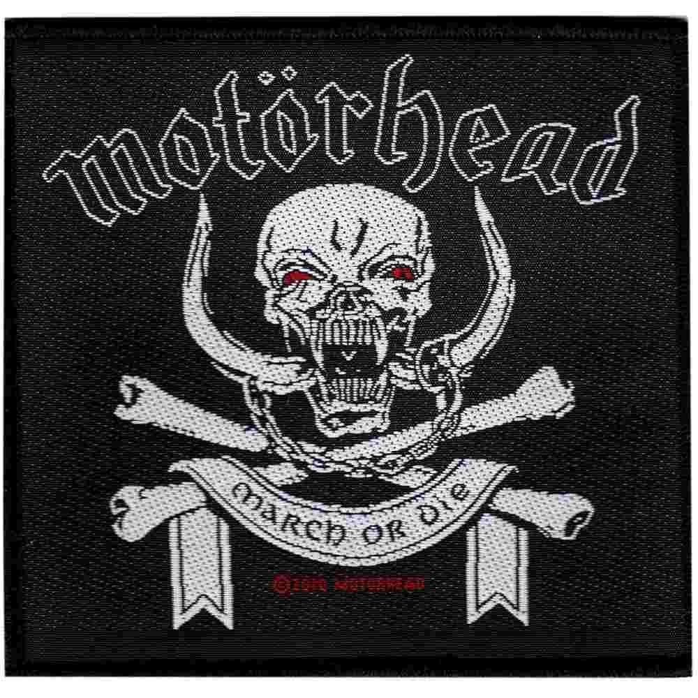 MOTORHEAD SUPPORT DIVISION WOVEN PATCH 