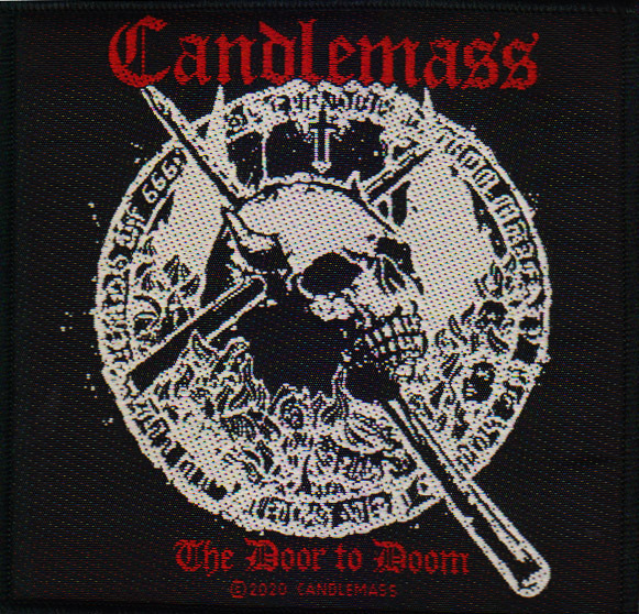 BLOODBATH candlemass AMORPHIS chthonic DESTRUCTION watain official BACK PATCH 