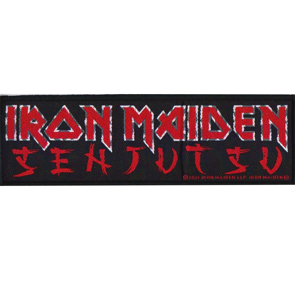 Iron Maiden Senjutsu Logo Superstrip Patch