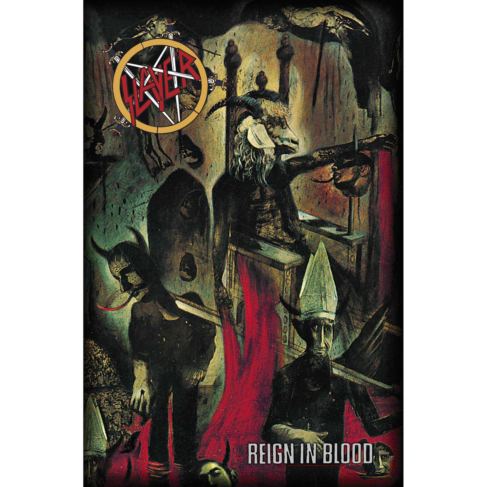 Slayer Reign In Blood LP Album Art Jigsaw Puzzle New Official 