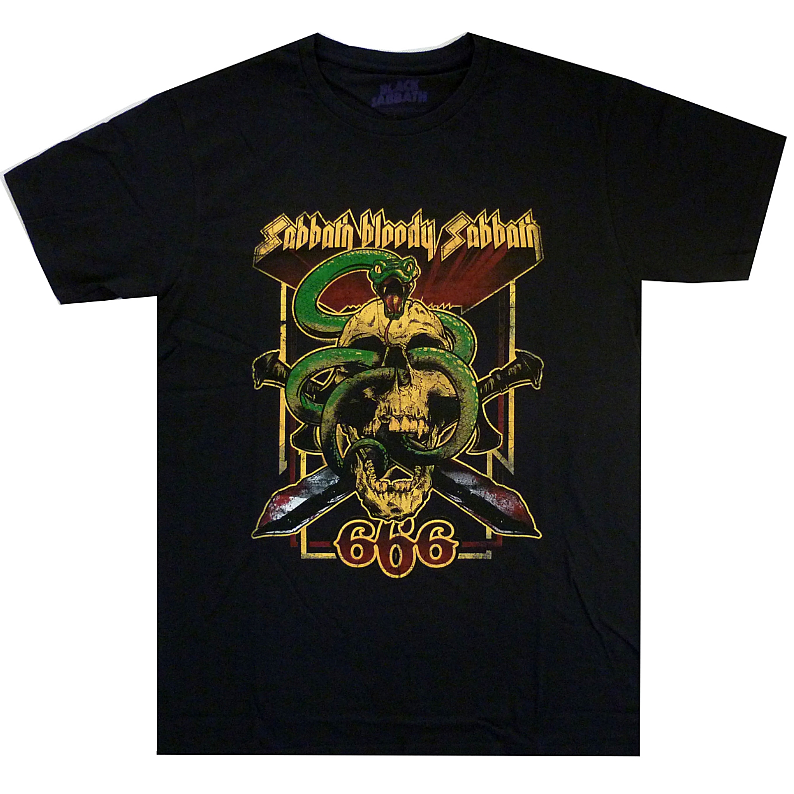 Monstours Tour Zakk Sabbath Shirt Black Sabbath Bloody 666 T-Shirt - Main Image