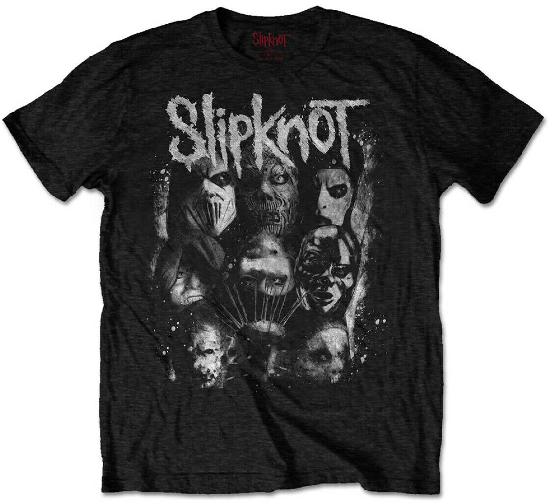 Slipknot Wanyk White Splatter Shirt S Xxl Metal Band T Shirt Official