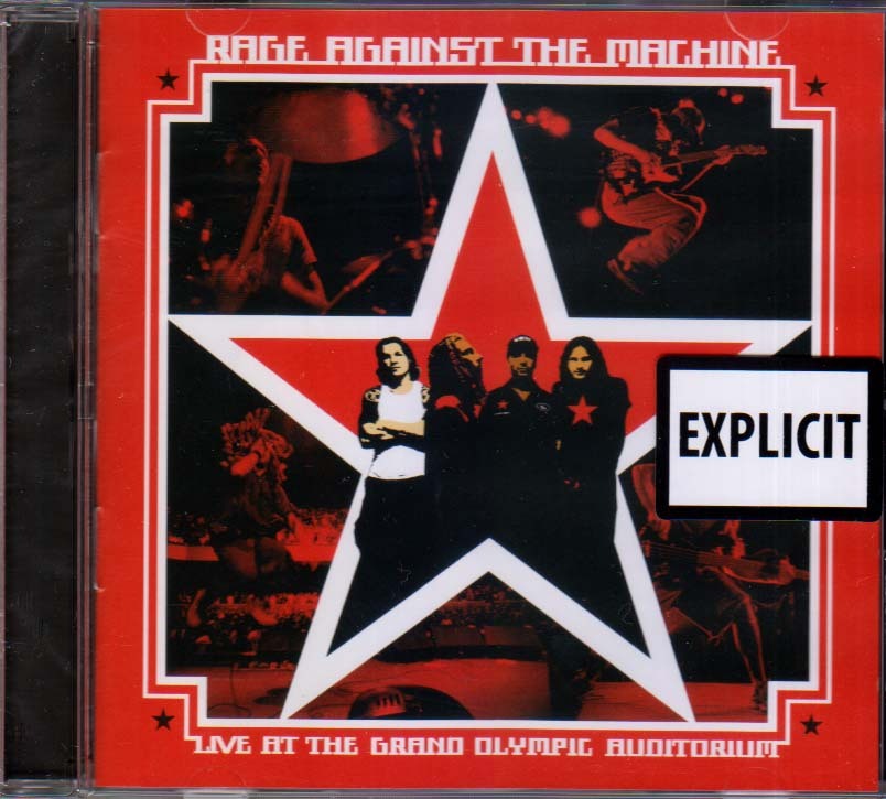 Rage Against The Machine Live At The Grand Olympic Auditorium CD