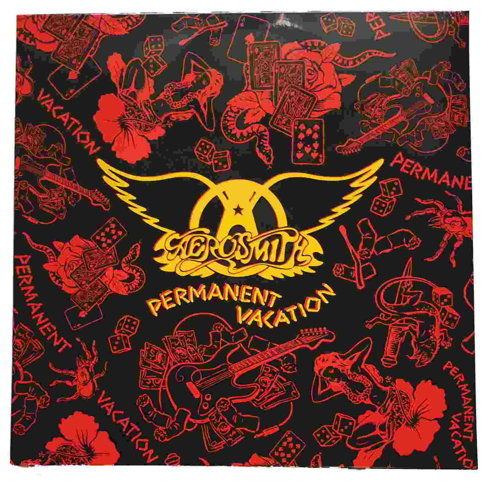 Aerosmith ‎Permanent Vacation LP Vinyl Album 2016 Ltd Ed