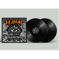 Def Leppard Diamond Star Halos 2 LP Vinyl Record