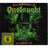 Onslaught Live At The Slaughterhouse CD DVD Digipak