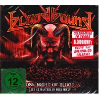 Bloodbound One Night Of Blood CD DVD Digipak