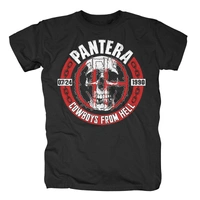 Pantera Cowboys Skull Circle T-Shirt