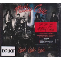Motley Crue Girls Girls Girls CD Digipak Remaster