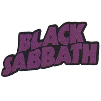 Black Sabbath Master Of Reality Cut Out Logo Patch