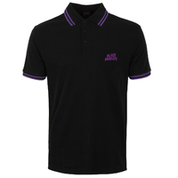 Black Sabbath Wavy Logo Black Polo Shirt