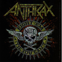 Anthrax Military Circle Sticker