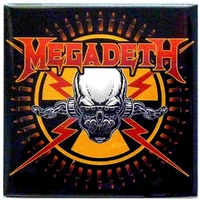 Megadeth Skull & Bullets Magnet
